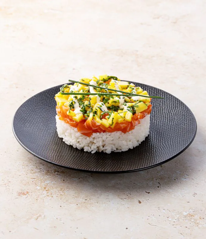 Tartare Saumon Mangue